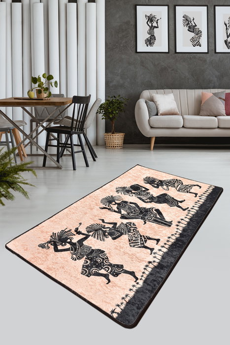 Conceptum Alfombra de Pasillo Bantu Multicolor 80 x 150 cm Conceptum Alfombra de Pasillo Bantu Multicolor 80 x 150 cm